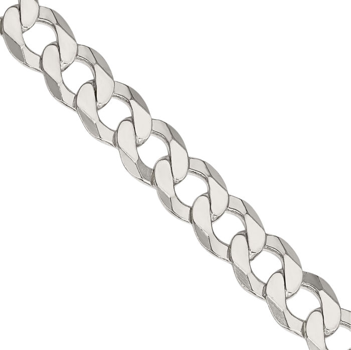 925 Sterling Silver 5.75mm Curb Link Chain Necklace