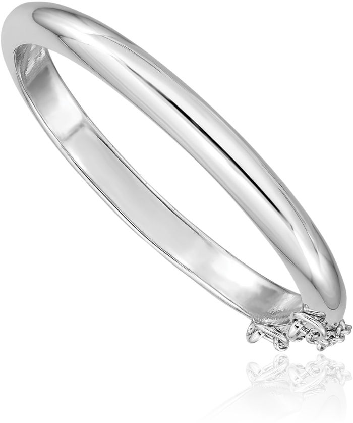 925 Sterling Silver 5mm Bangle Bracelet