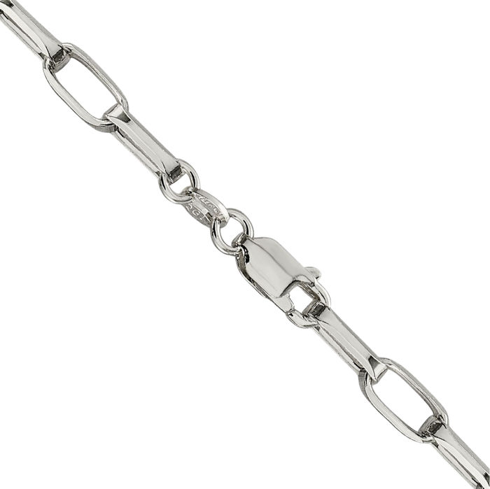 925 Sterling Silver 5mm Link Chain Necklace