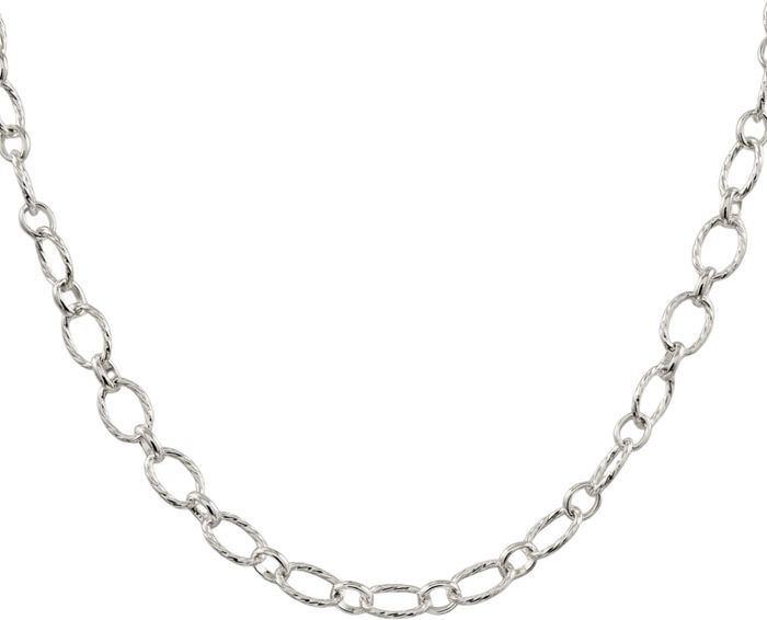 925 Sterling Silver 6.1mm Cable Rolo Link Chain Belcher Necklace