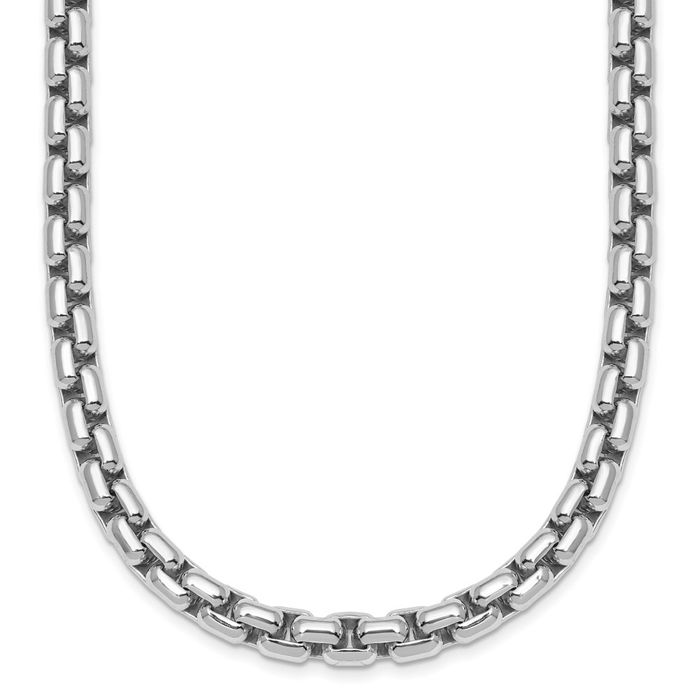 925 Sterling Silver cheapest Box Chain 24 Inches