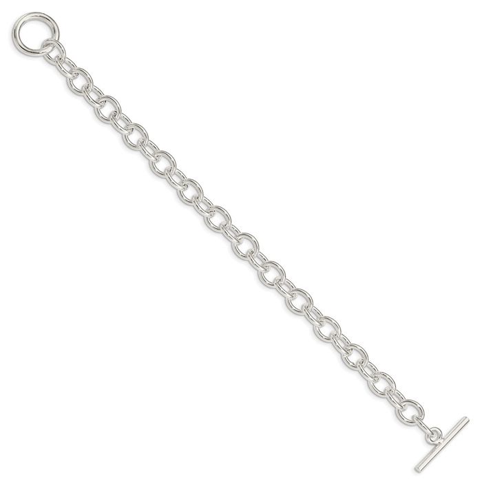 925 Sterling Silver Link Chain Bracelet