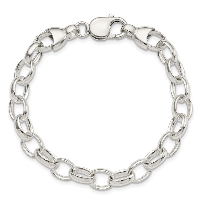 925 Sterling Silver Link Chain Bracelet