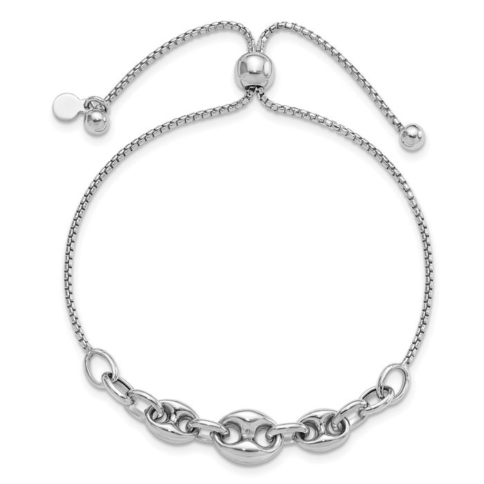 925 Sterling Silver Adjustable Wrap Bracelet