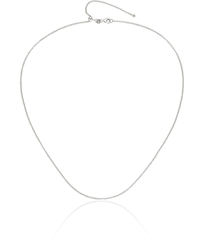 925 Sterling Silver Adjustable Chain Necklace