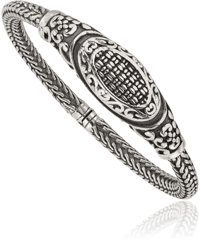 925 Sterling Silver Vintage Bangle Bracelet