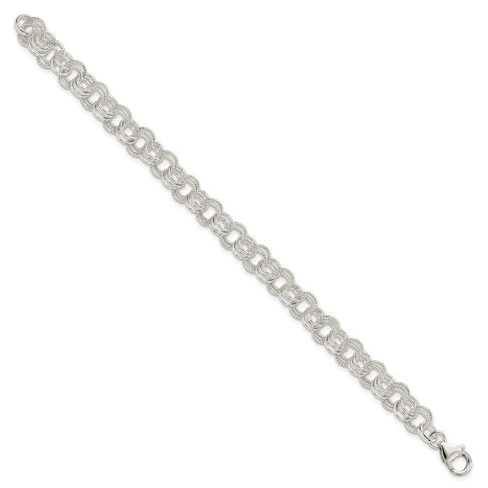 925 Sterling Silver Chain Bracelet