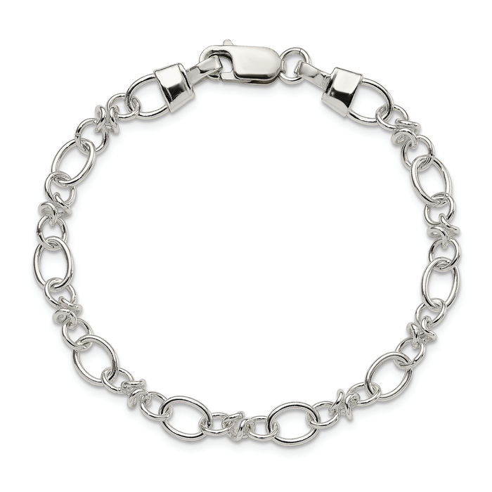 925 Sterling Silver Chain Bracelet
