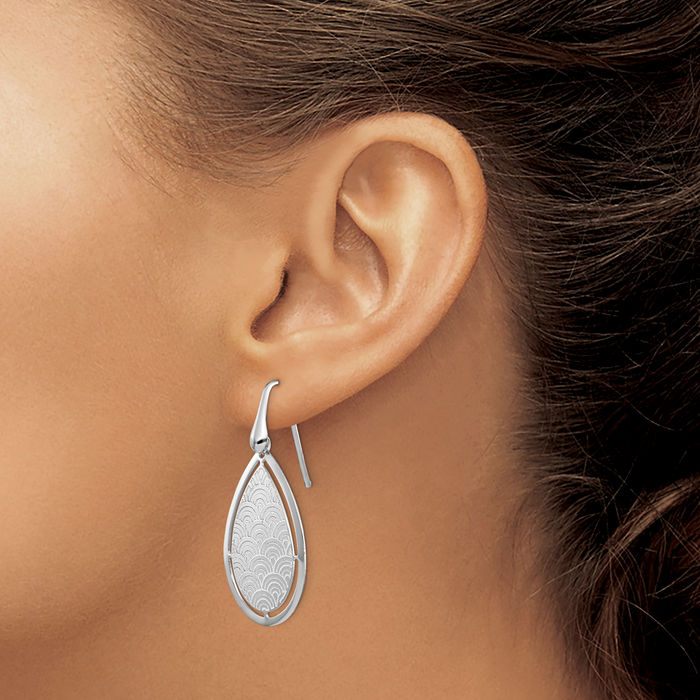 925 Sterling Silver Drop Dangle Earrings