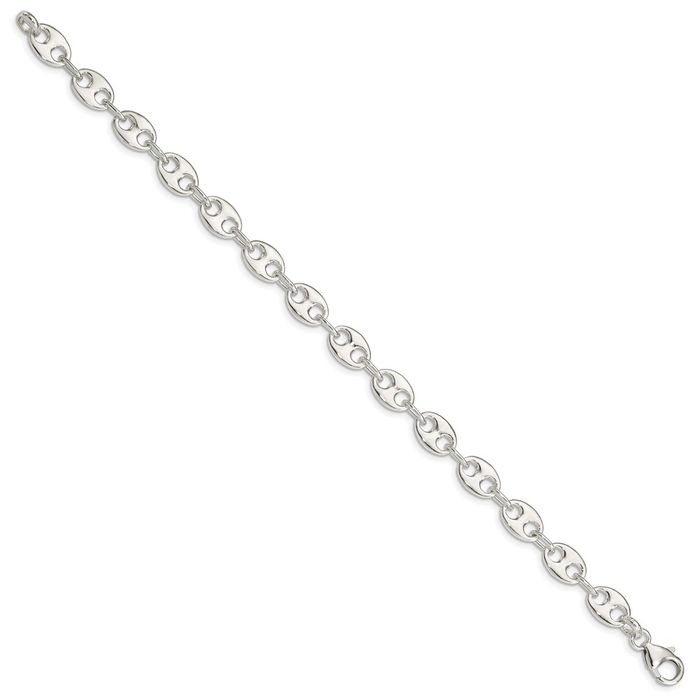 925 Sterling Silver Chain Bracelet