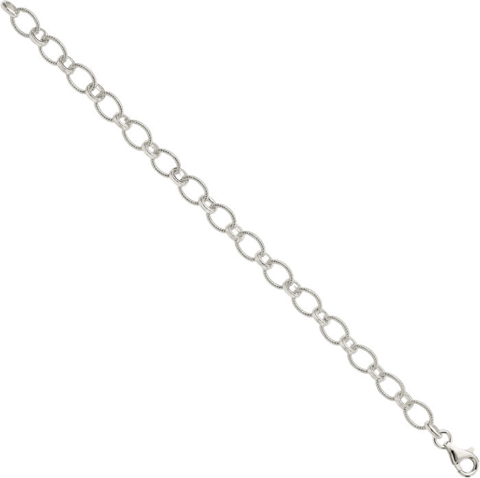 925 Sterling Silver Chain Bracelet