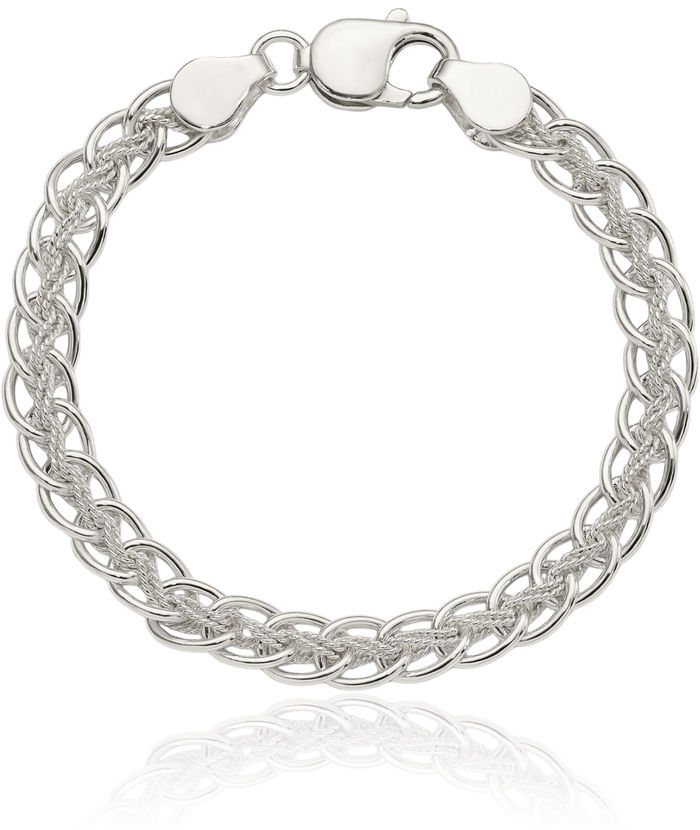 925 Sterling Silver Chain Bracelet