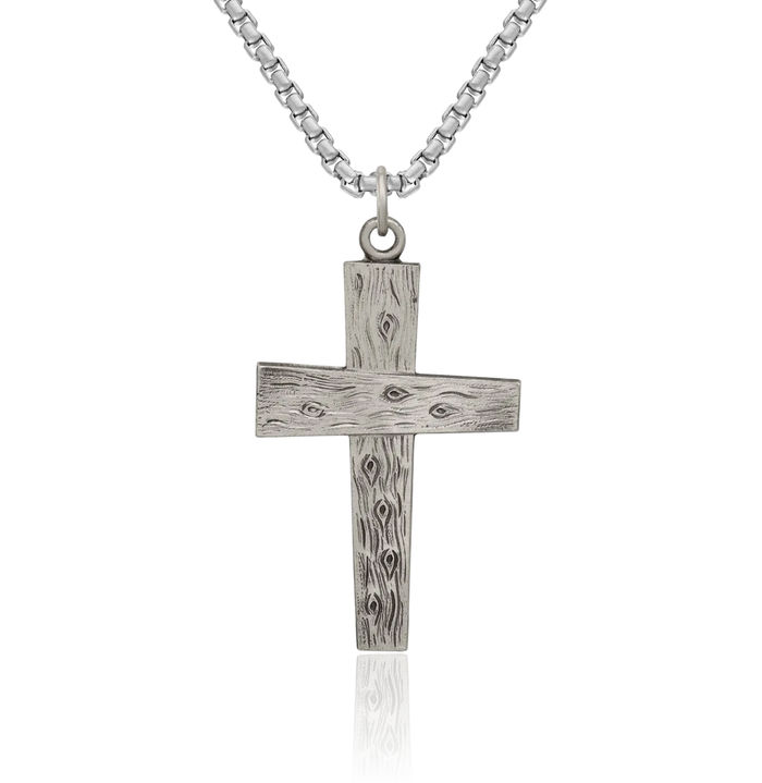 925 Sterling Silver Vintage Latin Mexican Holy Cross Necklace Religious Chain Pendant Jesus Christ Charm