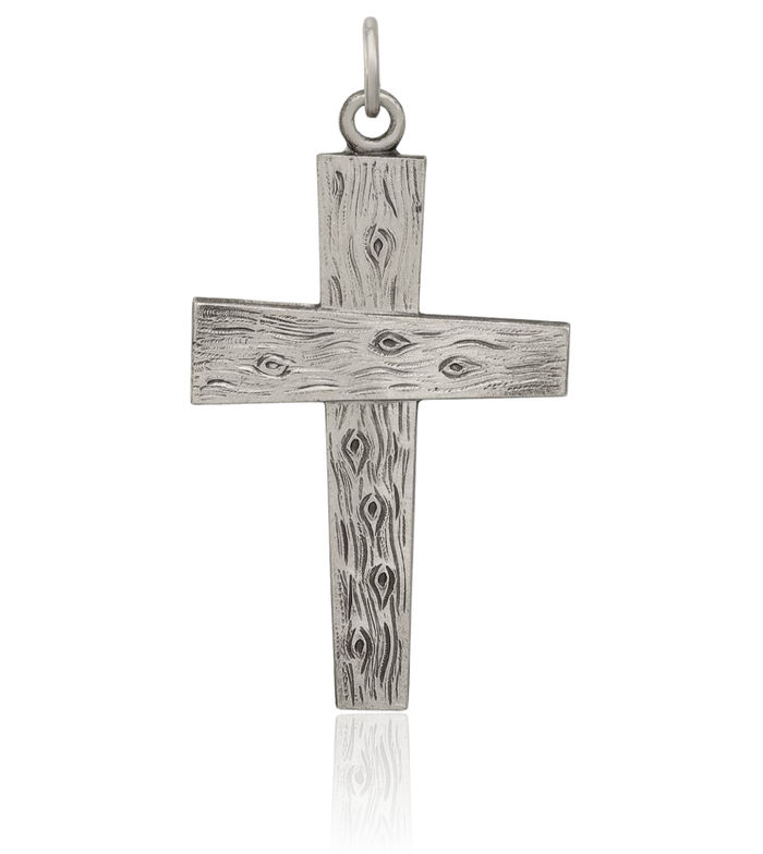 925 Sterling Silver Vintage Latin Mexican Holy Cross Necklace Religious Chain Pendant Jesus Christ Charm