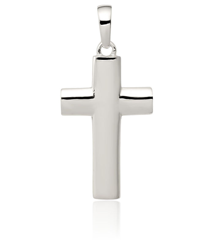 925 Sterling Silver Latin Mexican Holy Cross Necklace Religious Chain Pendant Jesus Christ Charm
