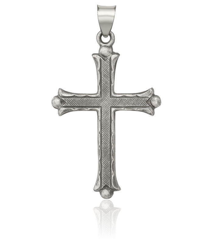 925 Sterling Silver Vintage Latin Mexican Holy Cross Necklace Religious Chain Pendant Jesus Christ Christian Charm