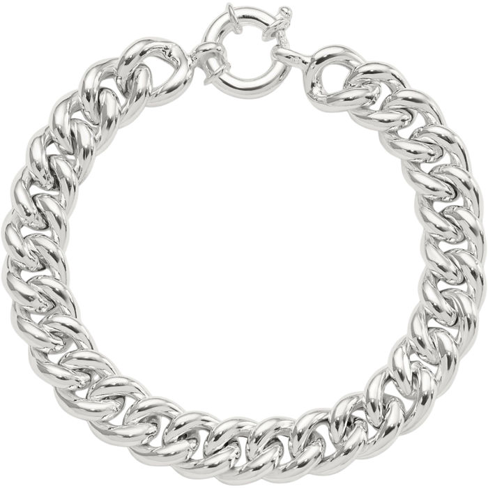 925 Sterling Silver Curb Link Chain Bracelet