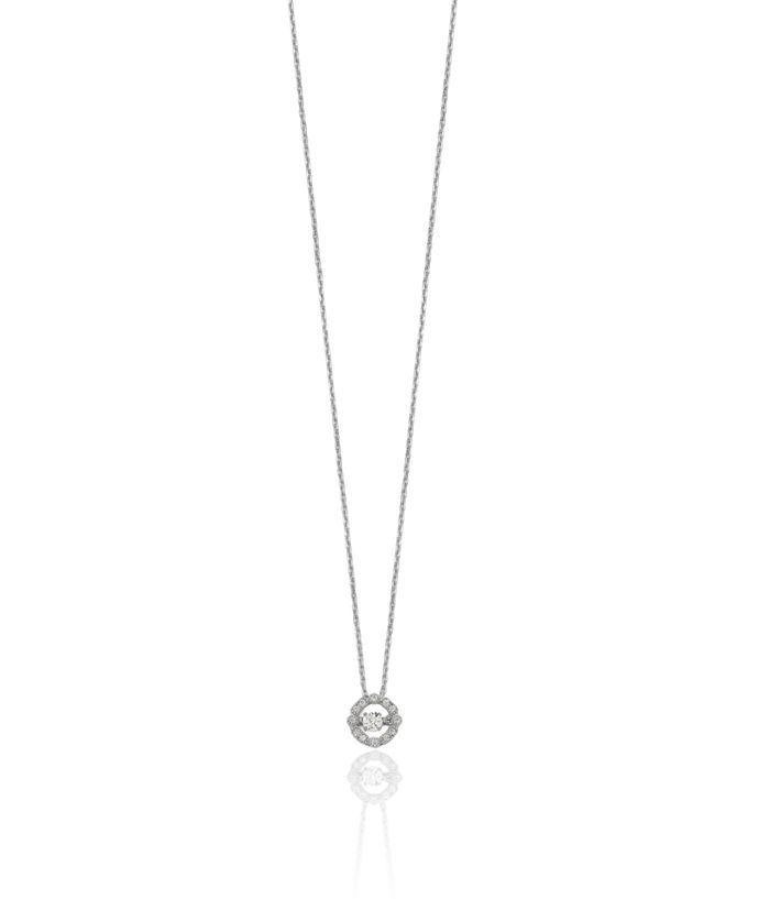 925 Sterling Silver Cubic Zirconia CZ Necklace Chain