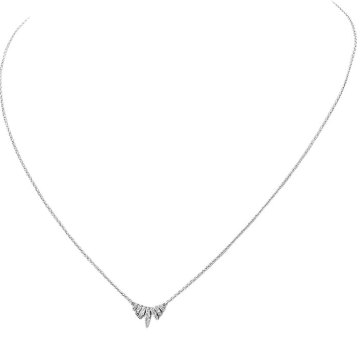 925 Sterling Silver Cubic Zirconia CZ Necklace Chain