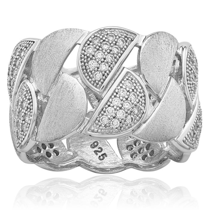 925 Sterling Silver Cubic Zirconia CZ Ring