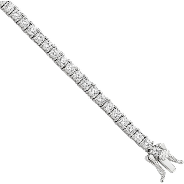 925 Sterling Silver Cubic Zirconia CZ Tennis Bracelet