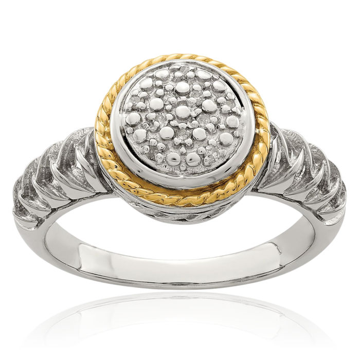 925 Sterling Silver Diamond Ring