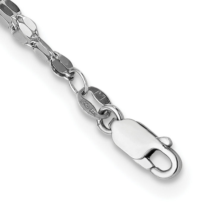 925 Sterling Silver Double Strand Chain Layering Necklace