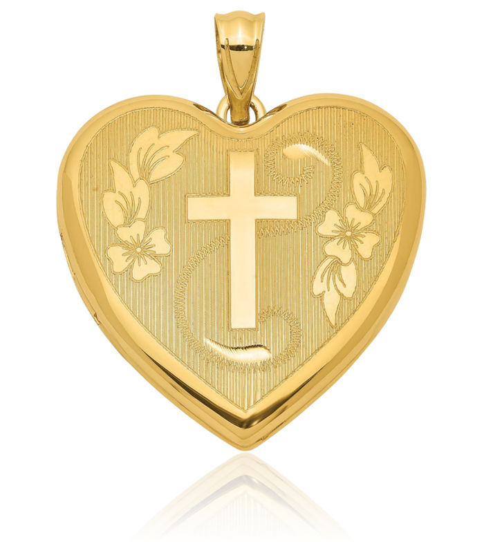 925 Sterling Silver Gold Flower Cross Ash Holder Heart Personalized Photo Locket Cremation Necklace Memorial Charm Urn Pendant
