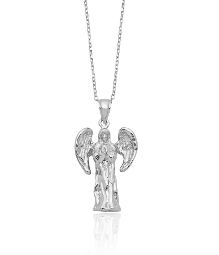 925 Sterling Silver Guardian Angel Wings Ash Holder Chain Urn Necklace for Ashes Cremation Jewelry