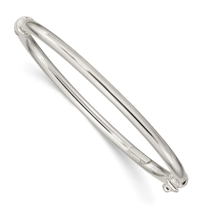 925 Sterling Silver 3mm Bangle Bracelet