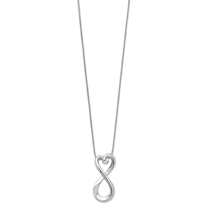 925 Sterling Silver Infinite Love Necklace Chain