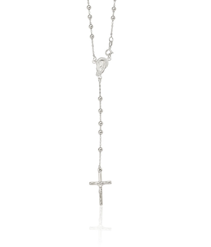 925 Sterling Silver Lord Jesus Christ Crucifix Holy Cross Chain Necklace