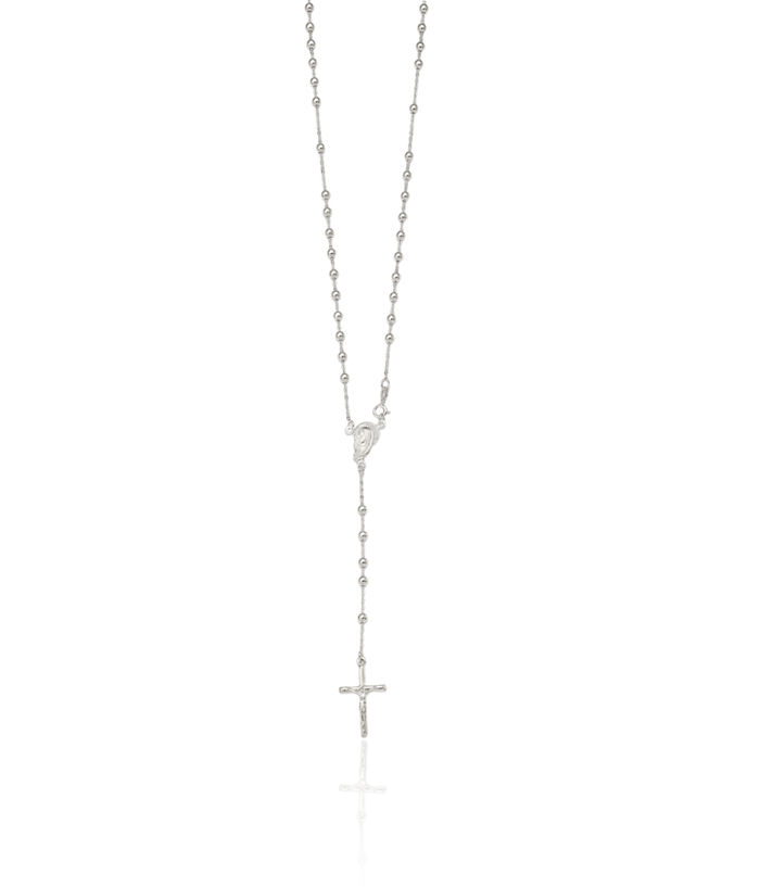 925 Sterling Silver Lord Jesus Christ Crucifix Holy Cross Chain Necklace