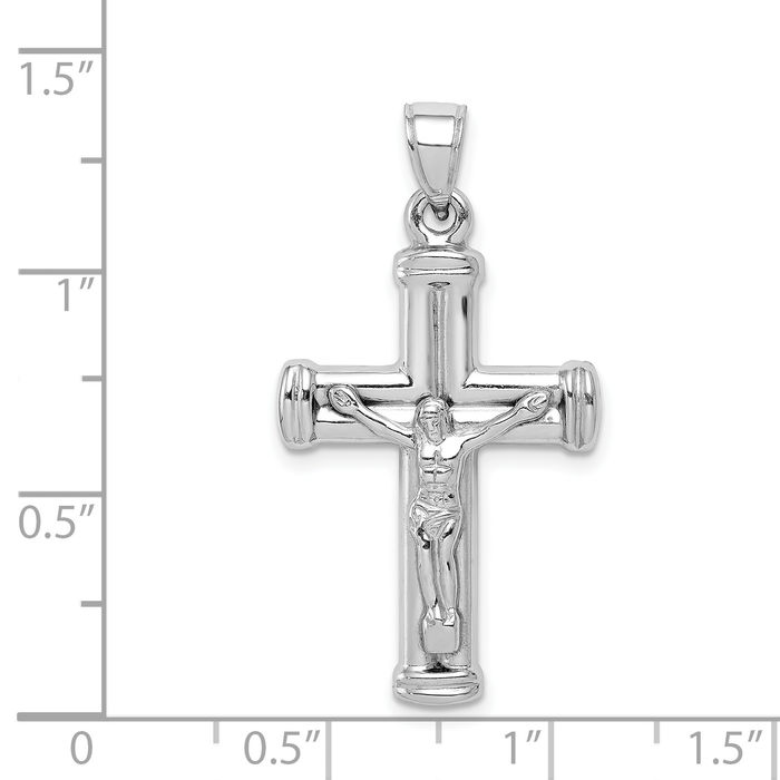 925 Sterling Silver Latin Mexican Lord Jesus Christ Crucifix Holy Cross Necklace Religious Chain Pendant Christian Charm