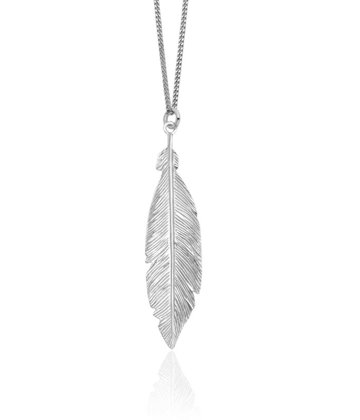 925 Sterling Silver Leaf Necklace Chain