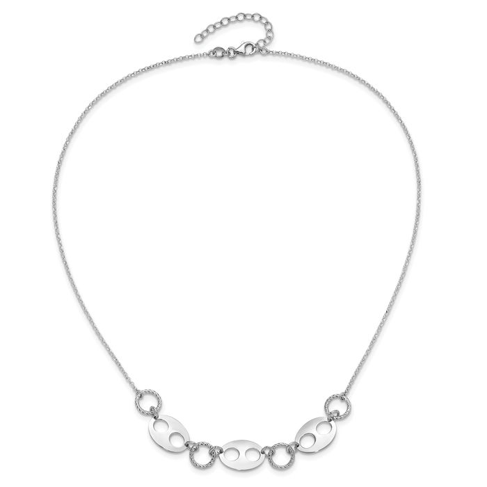 925 Sterling Silver Link Necklace Chain