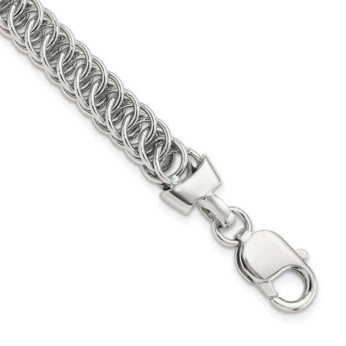 925 Sterling Silver Link Chain Bracelet