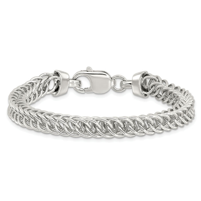 925 Sterling Silver Link Chain Bracelet | eBay