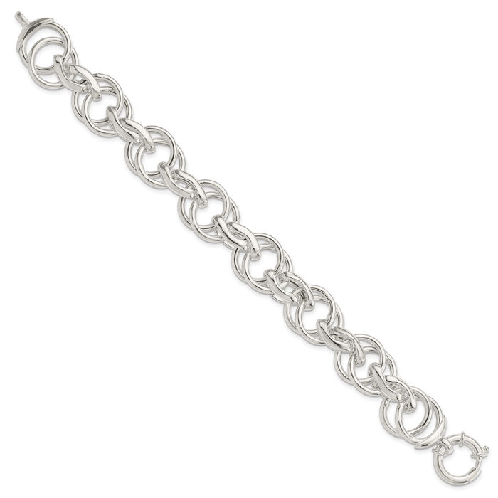 925 Sterling Silver Link Chain Bracelet