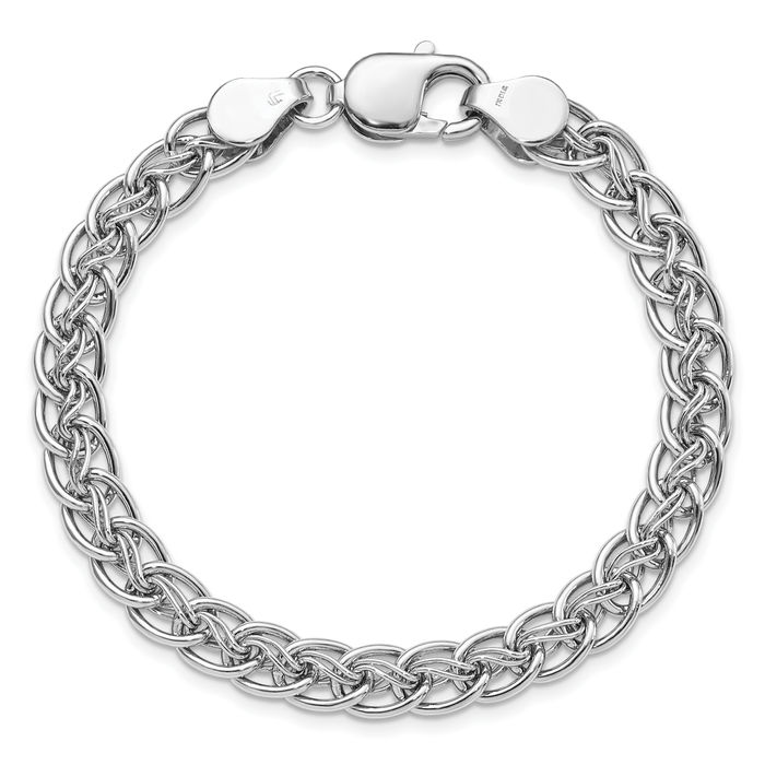 925 Sterling Silver Link Chain Bracelet