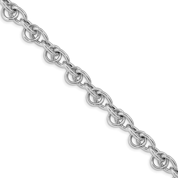 925 Sterling Silver Link Chain Bracelet