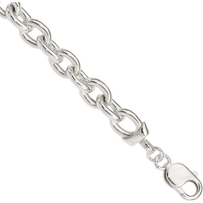 925 Sterling Silver Link Chain Bracelet