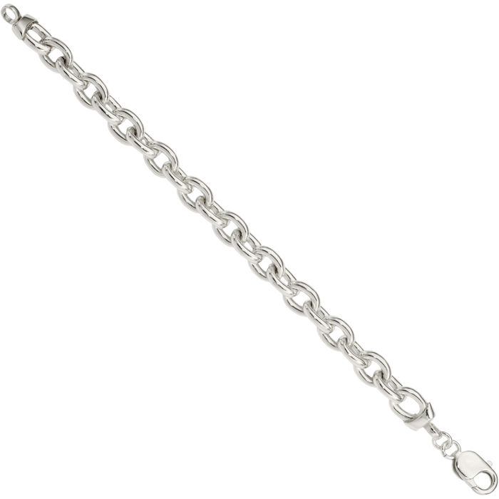 925 Sterling Silver Link Chain Bracelet