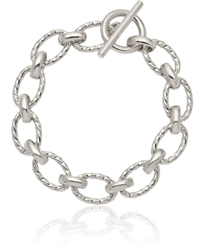 925 Sterling Silver Link Chain Bracelet