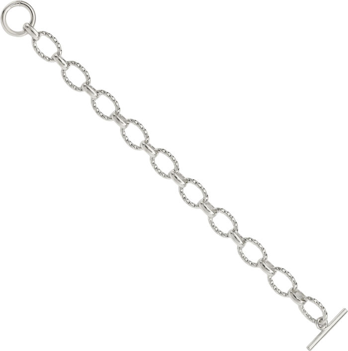 925 Sterling Silver Link Chain Bracelet