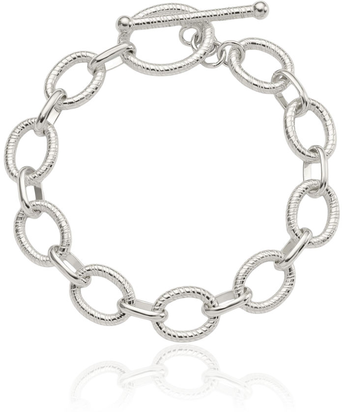 925 Sterling Silver Link Chain Bracelet