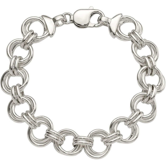 925 Sterling Silver Link Chain Bracelet