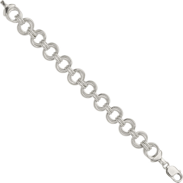 925 Sterling Silver Link Chain Bracelet