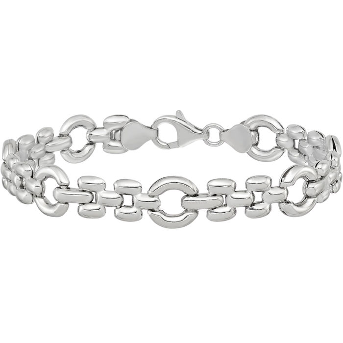 925 Sterling Silver Link Chain Bracelet