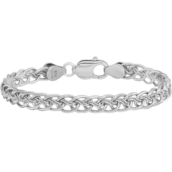 925 Sterling Silver Link Chain Bracelet